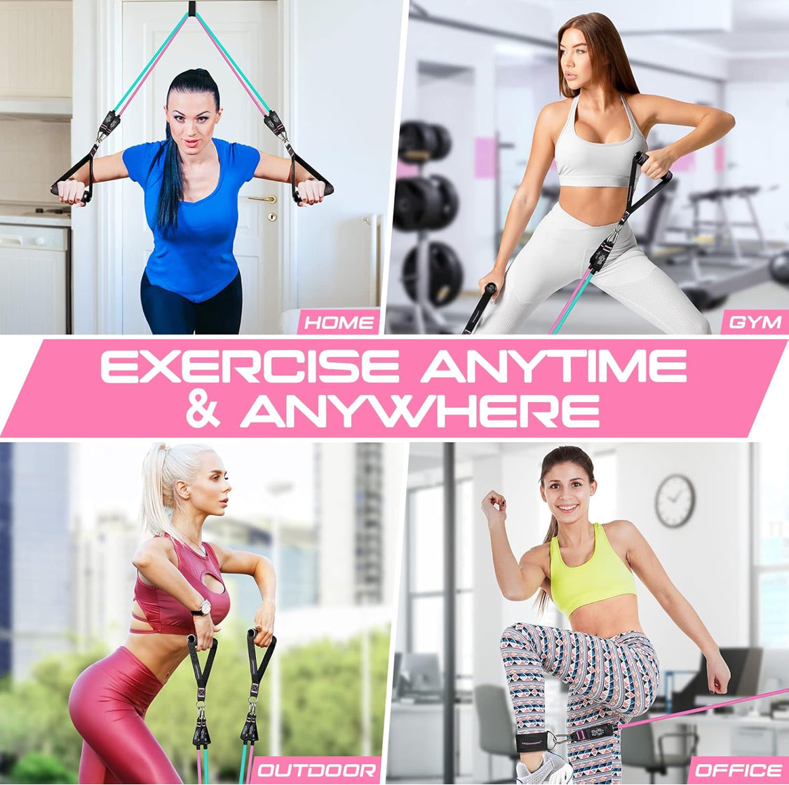 Resistance Bands with handles