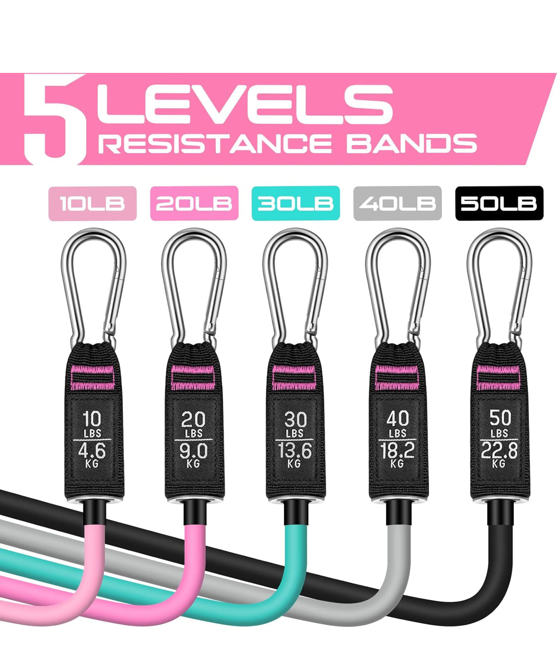 Resistance Bands with handles