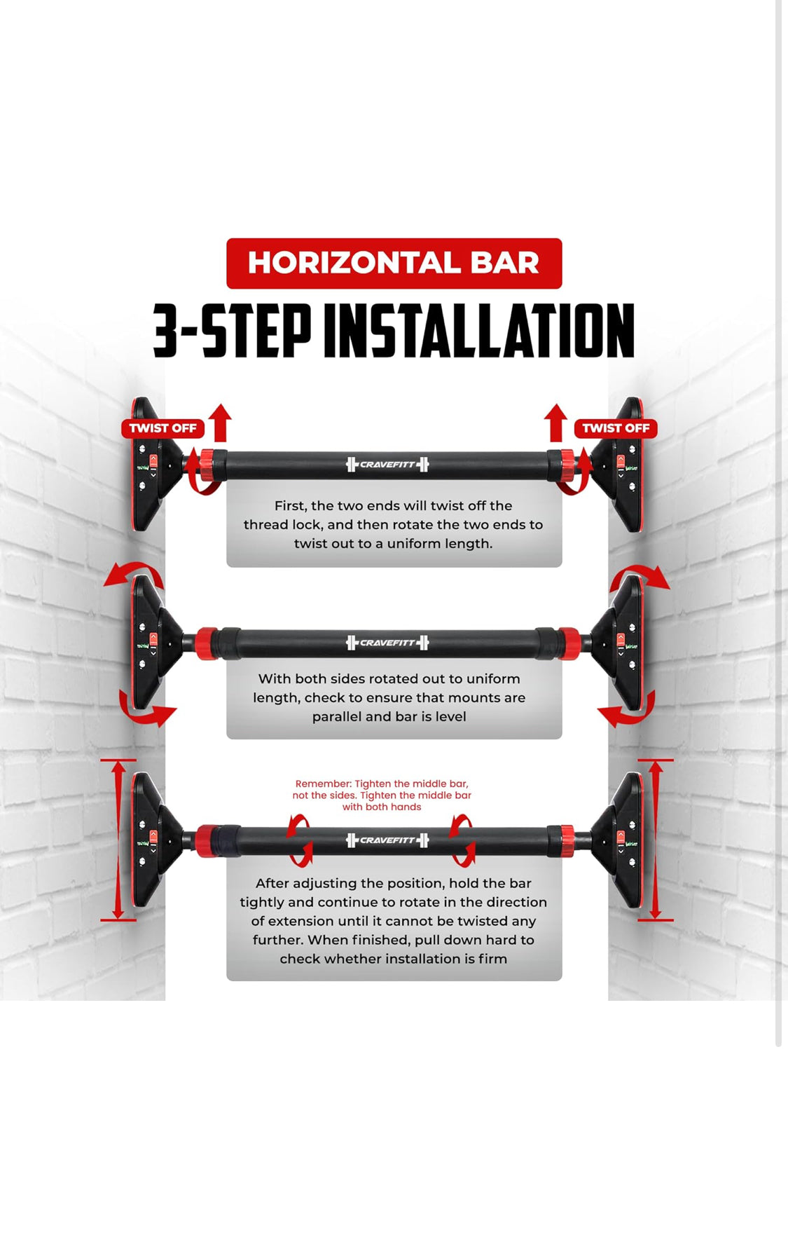 Pull Up Bar for Doorway with Resistance Bands & Wrist Wraps, Adjustable Chin Up Bar for Upper Body Workouts