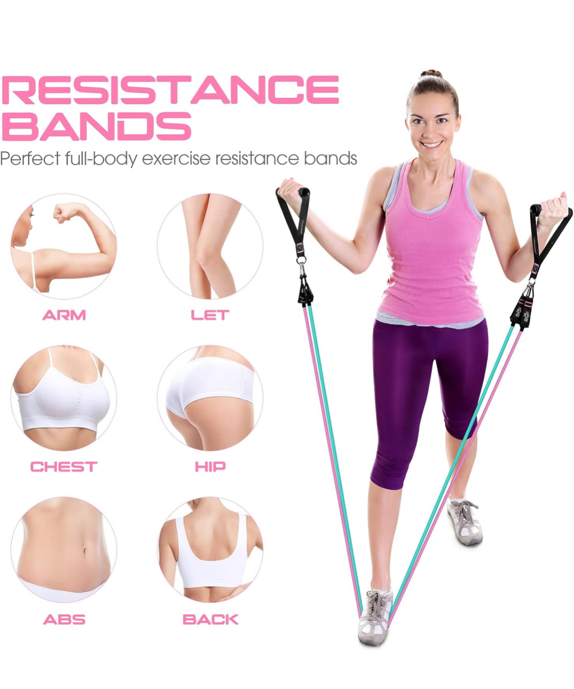 Resistance Bands with handles