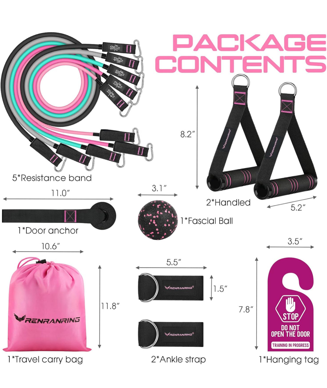 Resistance Bands with handles